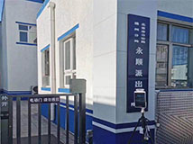德生AI門崗人臉識別測溫儀在北京公安局通州分局正式上崗